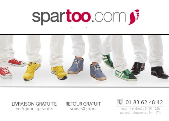 Codes Promos Spartoo Juin 2012 | Mode pour homme. Blog Monsieur Mode