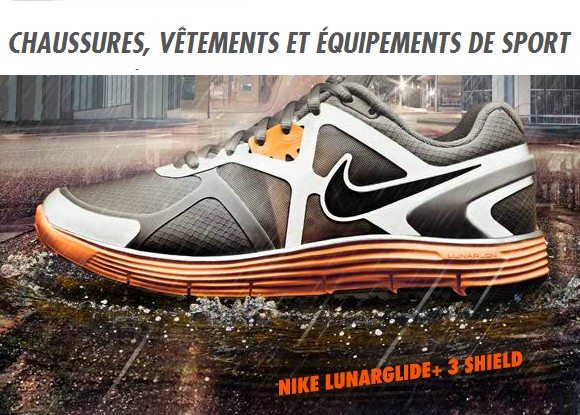 Nike Store : – 20% de réduction sur tous les produits déstockages