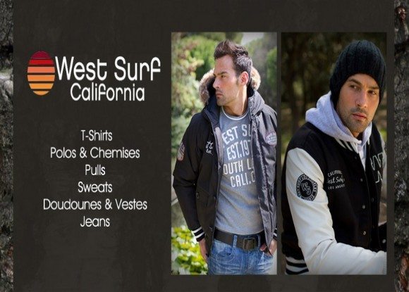 West Surf California chez Showroom Privé !