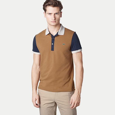 Polo Lacoste Slim Contrasté pour homme - Monsieur Mode