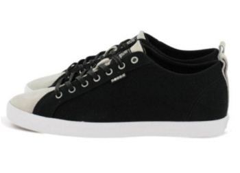 Baskets Bobbie Burns Noires style Converse