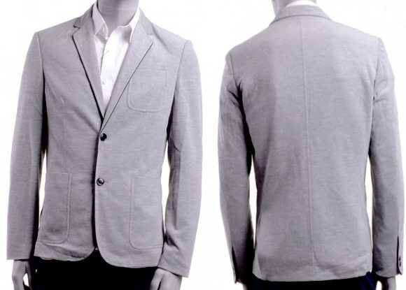 Blazer Veste grise Selected