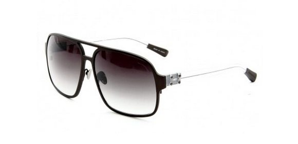 Lunettes de soleil homme Linda Farrow x Kris Van Assche