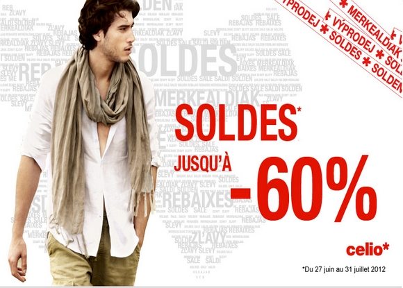 Soldes Celio Été 2012