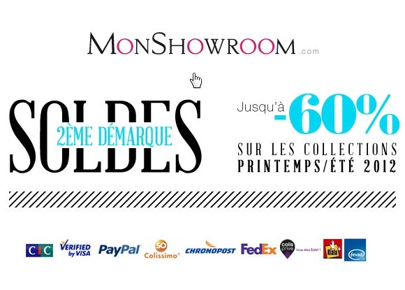 Soldes Monshowroom Ete 2012