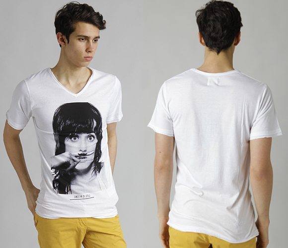 Tee shirt Col V Eleven Paris