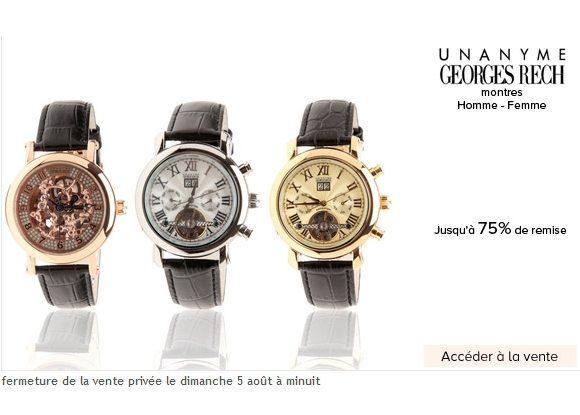 Montre Georges Rech