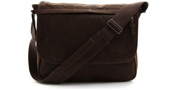 Besace en cuir marron Delegate EASTPAK