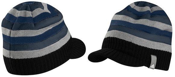 Bonnet Adidas en tricot avec visière