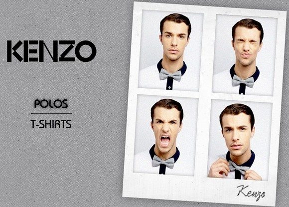 Vente Privée de Tee Shirts et Polos Kenzo homme