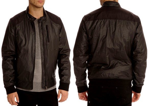 Blouson homme noir Selected