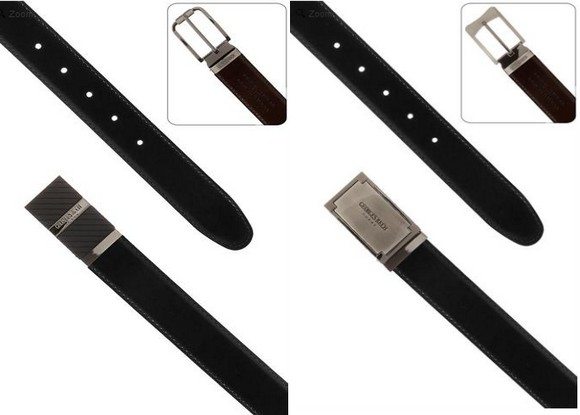 Ceinture en cuir réversible Georges Rech