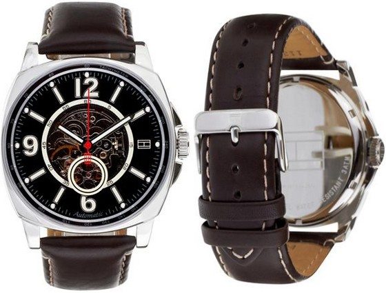 Montre Tommy Hilfiger en cuir