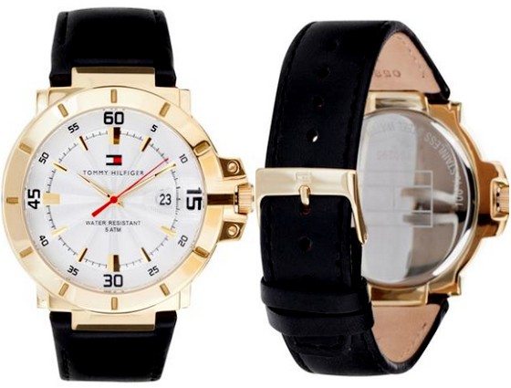 Montre en cuir Tommy Hilfiger