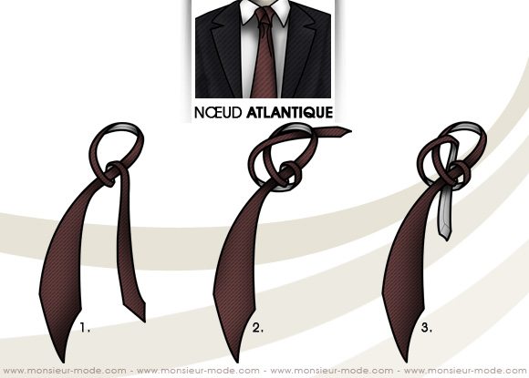 Noeud De Cravate Atlantique - Monsieur Mode