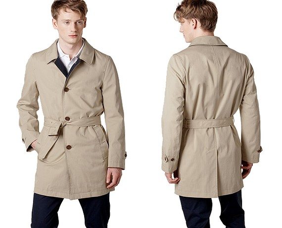 Trench Coat Boutonné Lacoste