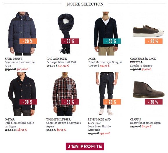 Vetements pour homme en promotion Menlook