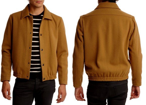 Blouson homme camel Melinda Gloss