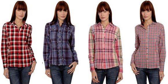 Chemise femme American Campus