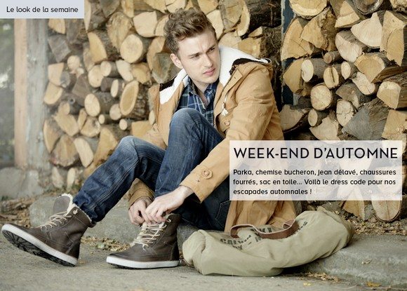 Look homme weekend automne