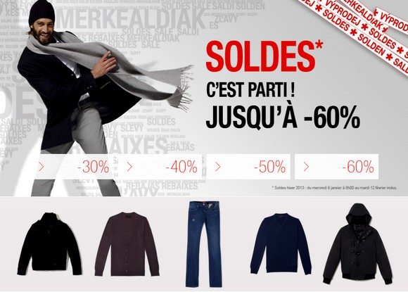 Soldes Celio Hiver 2013