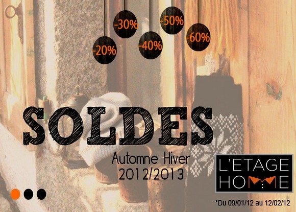 Soldes l’Etage Homme Hiver 2013