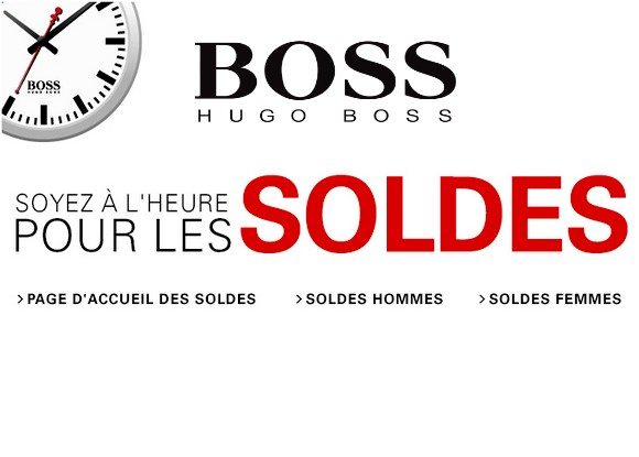 Soldes Hugo Boss Hiver 2013