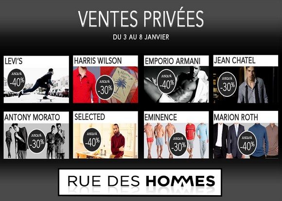 Vente Privée Rue Des Hommes