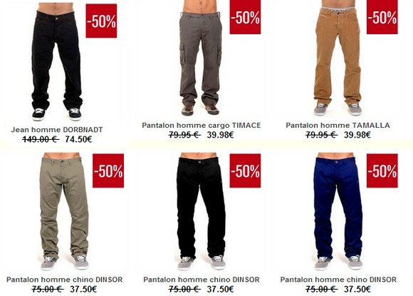 Pantalon homme Oxbow