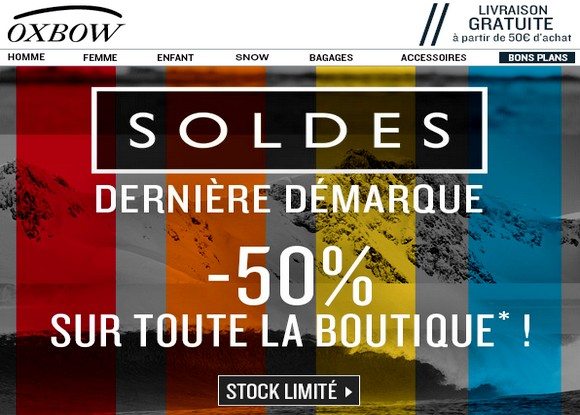 Soldes Oxbow Hiver 2013