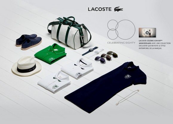 Collection Lacoste 80 ans