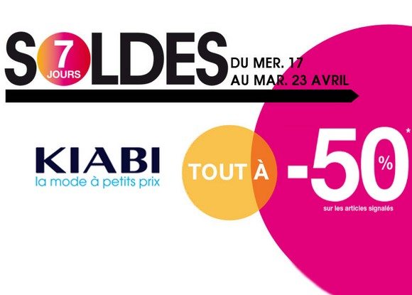 Soldes Flottants Kiabi Printemps / Été 2013