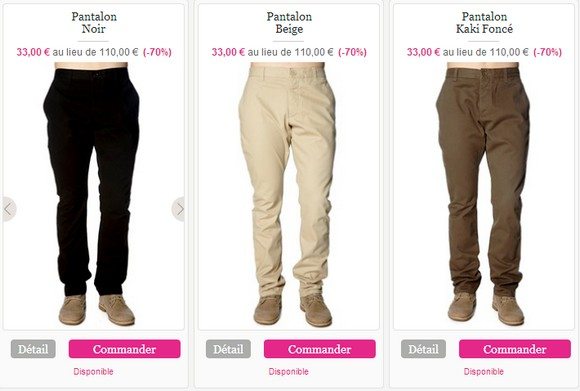 Pantalon French Connection