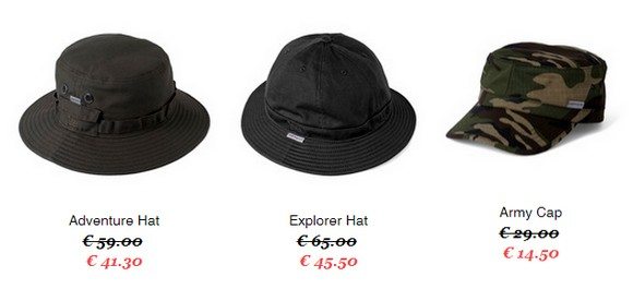 Chapeau et casquette Carhart