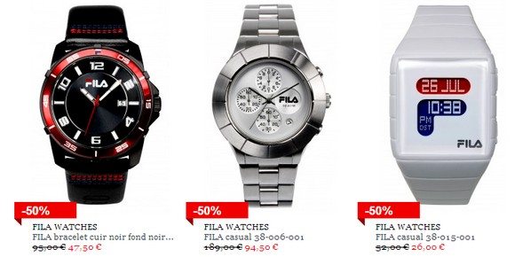 Montres Fila originales