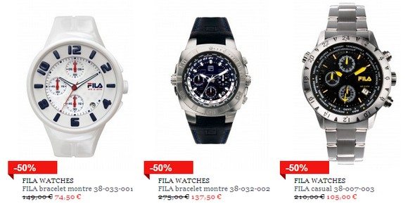 Montres Fila rondes