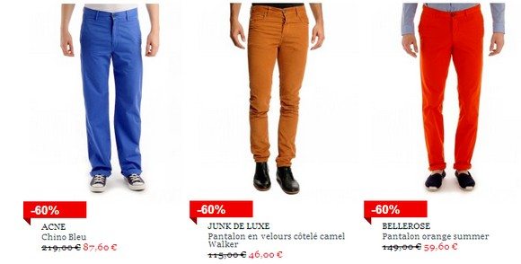 Pantalons Chinos