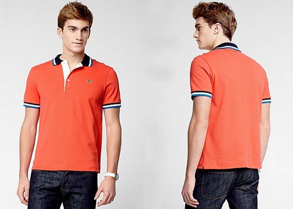 Polo Lacoste orange