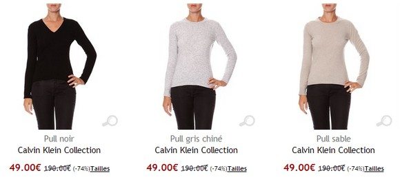 Pull femme Calvin Klein