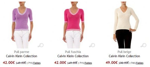 Pull femme sport Calvin Klein