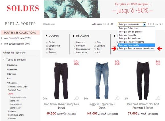 Soldes Brandalley astuces