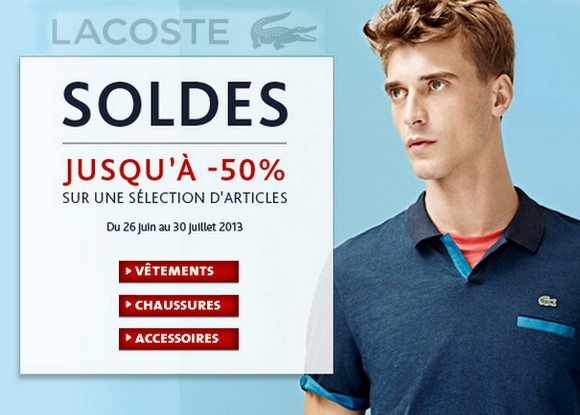 Soldes Lacoste 2013 : Nos coups de cœur !