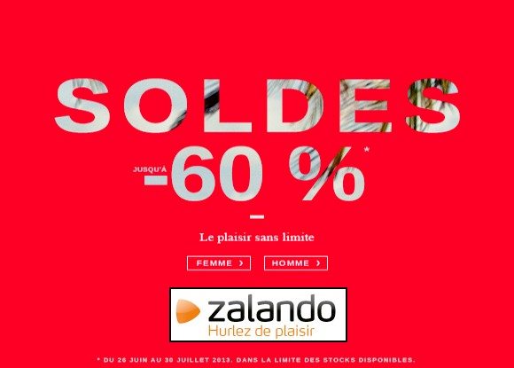 Chaussures en Soldes chez Zalando !