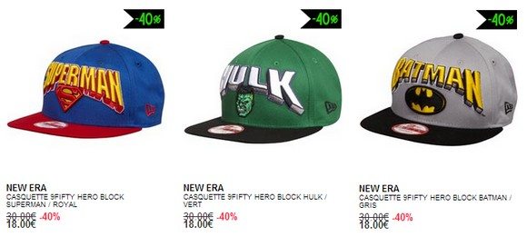 Casquette New Era en soldes