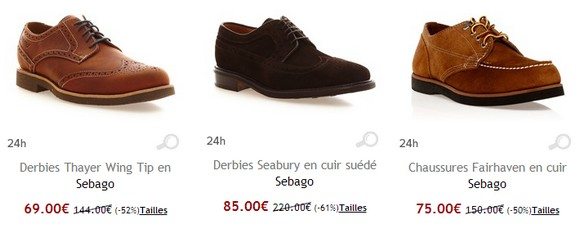 Chaussures derbies Sebago