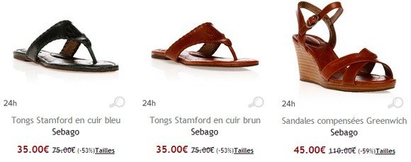 Chaussures été femme Sebago