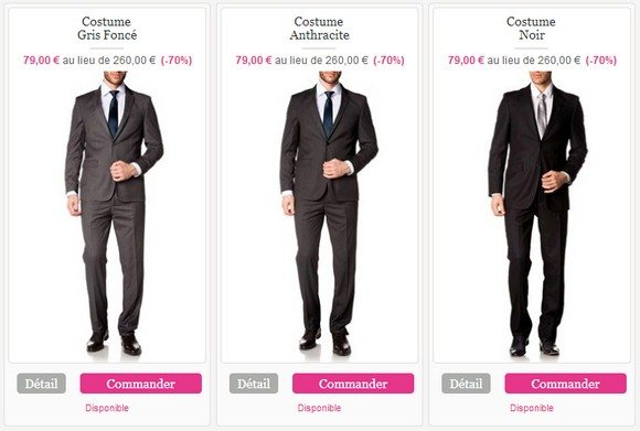 Costume homme fiancailles