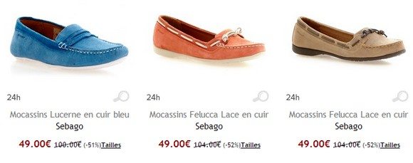 Mocassins femme Sebago