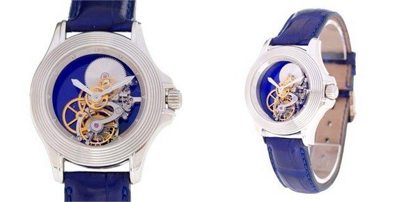 Montre bleue Mauboussin