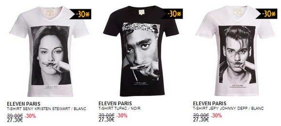 T-shirt Eleven Paris